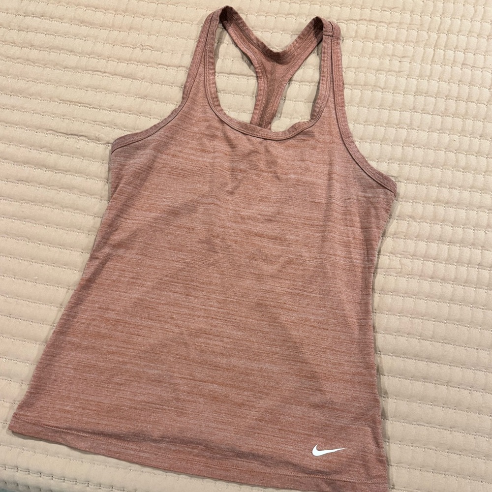 Nike Women’s Heather Dusty Rose Racerback Tank